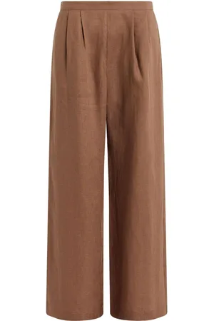 ASCENO Pantalones acampanados con bolsillos