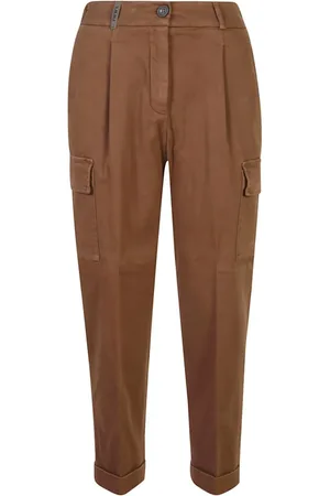 PESERICO SIGN Pantalones cargo con bolsillos