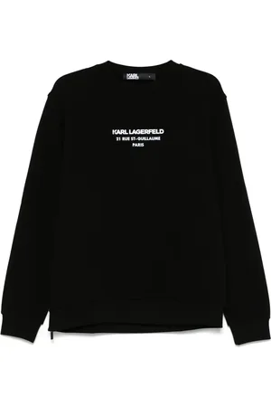 Karl Lagerfeld Sudadera con logo engomado