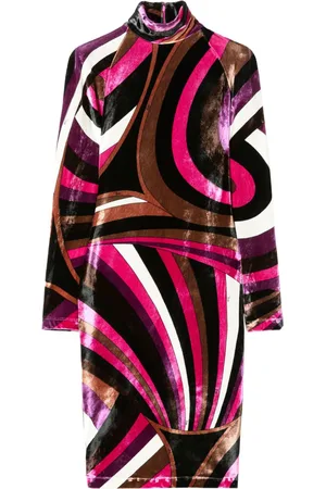 Puccini Vestido corto con estampado Iride