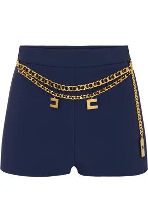 Elisabetta Franchi Shorts con detalle de cadena