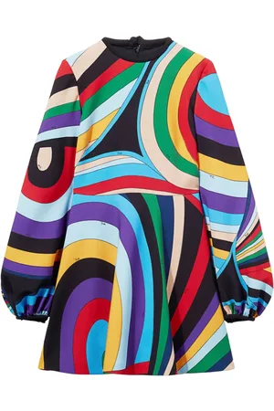Puccini Vestido corto con estampado Iride