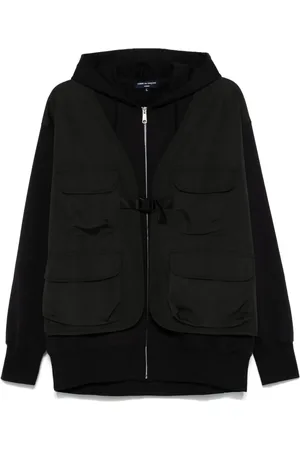 Comme des Garçons Hoodie con diseño a capas