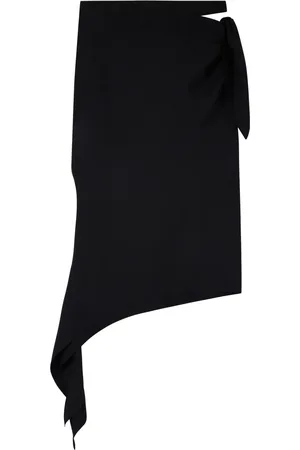 Courrèges Falda midi Knot Slash