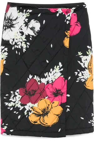 Moschino Falda midi con estampado floral