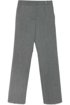 BARBARA BUI Pantalones con logo en relieve