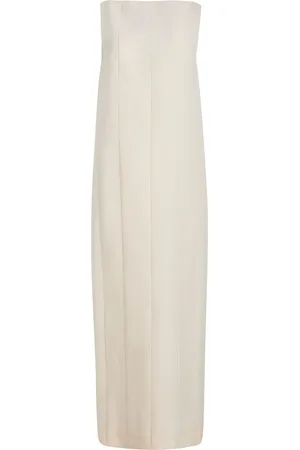 Khaite Vestido con cuello barco