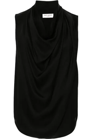Saint Laurent Blusa de seda