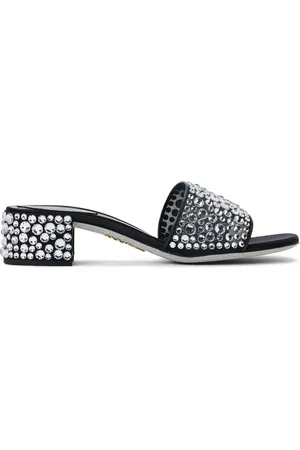 RENE CAOVILLA Sandalias con detalles de cristal