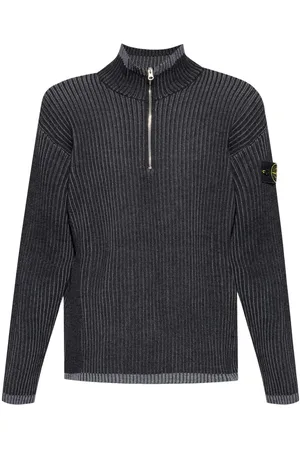 Stone Island Cárdigan con medio cierre