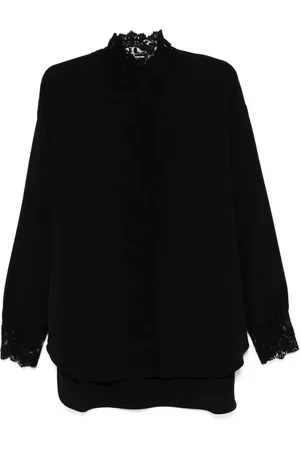 ERMANNO SCERVINO Camisa con encaje floral