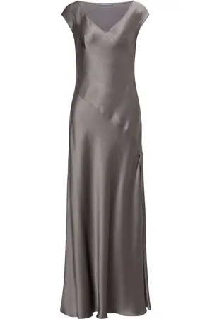 Alberta Ferretti Vestido de fiesta con cuello en V