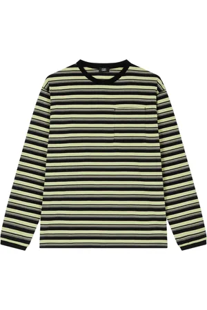 Studio Tomboy Playera con rayas estampadas