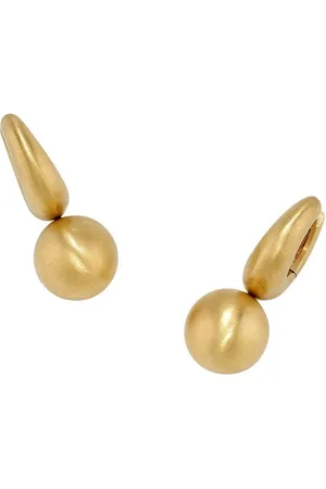 Irene Neuwirth Aretes Gumball en oro amarillo de 18kt