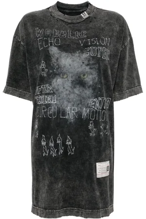 Maison Mihara Yasuhiro Playera cuello redondo