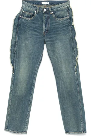 UNDERCOVER Jeans con detalles deshilachados