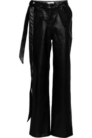 JUNTAE KIM Pantalones con pretina asimétrica