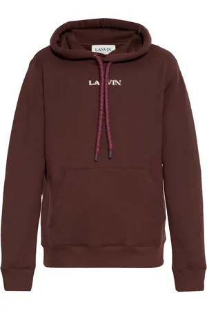 Lanvin Hoodie con logo bordado