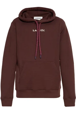 Lanvin Hoodie con logo bordado