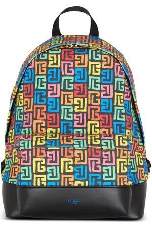 Balmain Mochila Pb Labyrinth Canvas