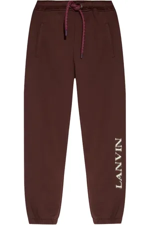 Lanvin Pants con logo bordado