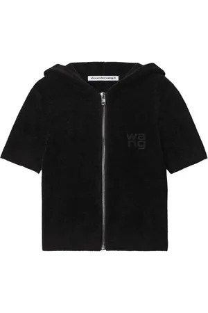 Alexander Wang Hoodie con logo en relieve