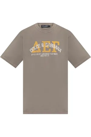 Dolce & Gabbana Playera con logo estampado