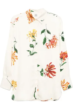 Totême Camisa con motivo de madreselva