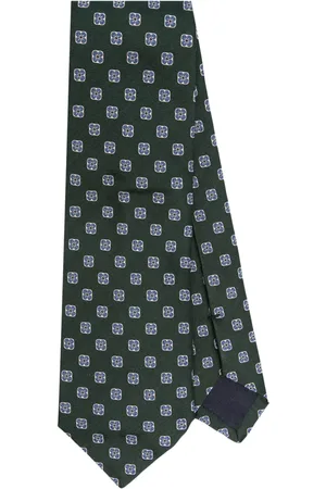 Fursac Corbata con motivo en jacquard