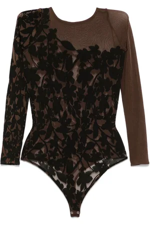 Wolford Body con gráfico de flores