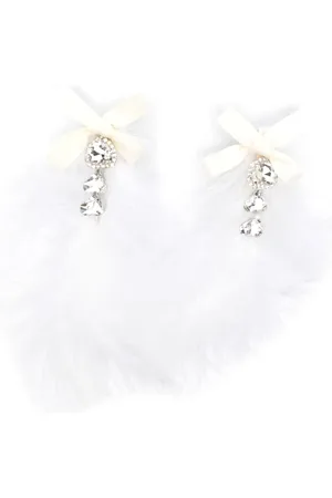 MONNALISA Broche para el cabello con detalle de plumas