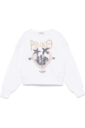 Pinko Suéter con logo estampado