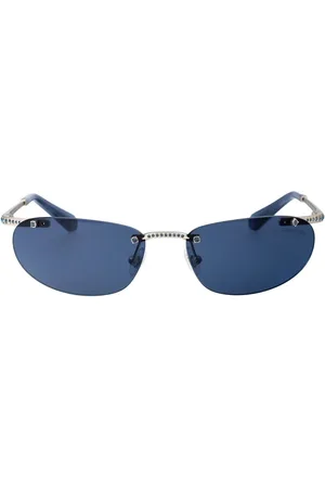 Swarovski Lentes de sol con detalles de cristal