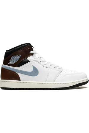 Jordan Tenis Air 1 Mid SE Brown/Blue/Grey