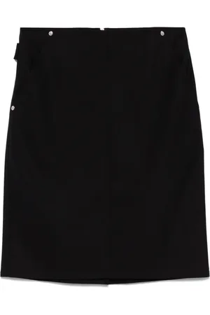 Moschino Falda midi con abertura en la parte posterior