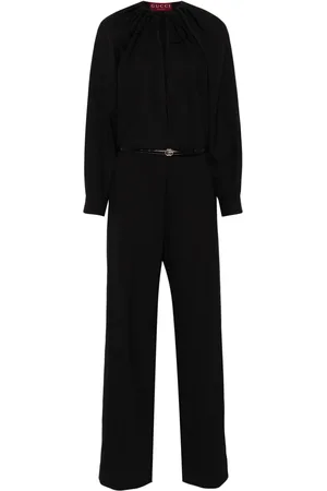 Gucci Jumpsuit con abertura en el cuello