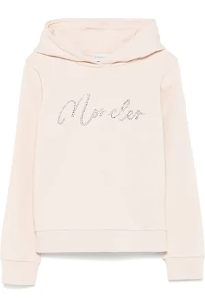Moncler Hoodie con logo de strass