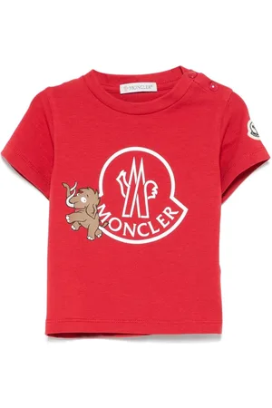 Moncler Playera con logo estampado