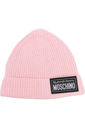 Moschino Gorro con parche del logo