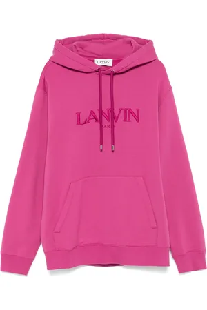 Lanvin Hoodie con logo bordado