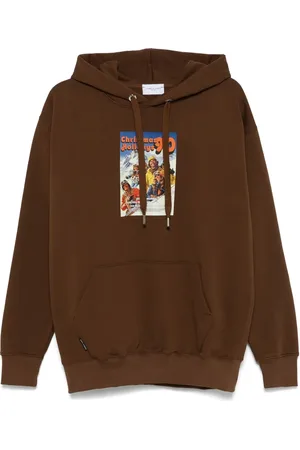 Family First Hoodie con estampado gráfico
