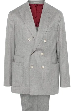 Brunello Cucinelli Traje con botones