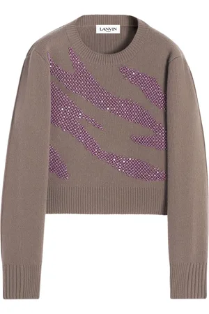 Lanvin Suéter con detalles de cristal