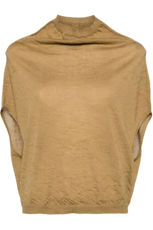 Rick Owens Chaleco tejido Crater