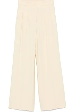 ERIKA CAVALLINI Pantalones palazzo con pliegues