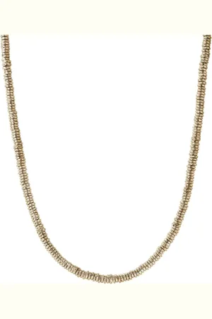 John Hardy Collar Heishi en oro amarillo de 14kt