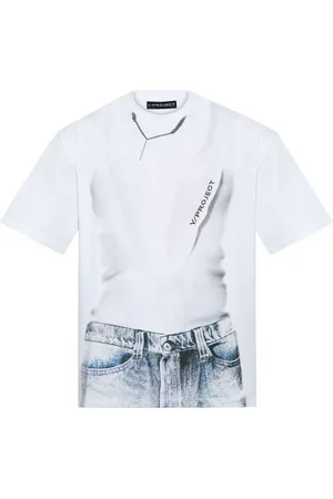 Y / PROJECT Playera con estampado gráfico