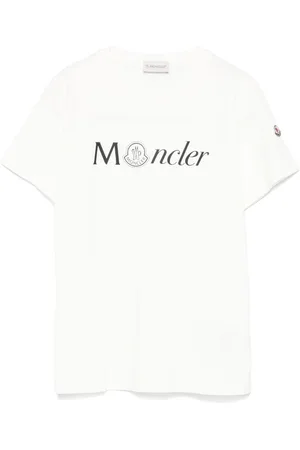 Moncler Playera con logo estampado