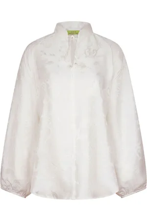 SHANGHAI TANG Blusa en jacquard