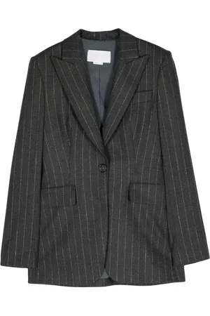 GENNY Blazer con estampado de rayas diplomáticas